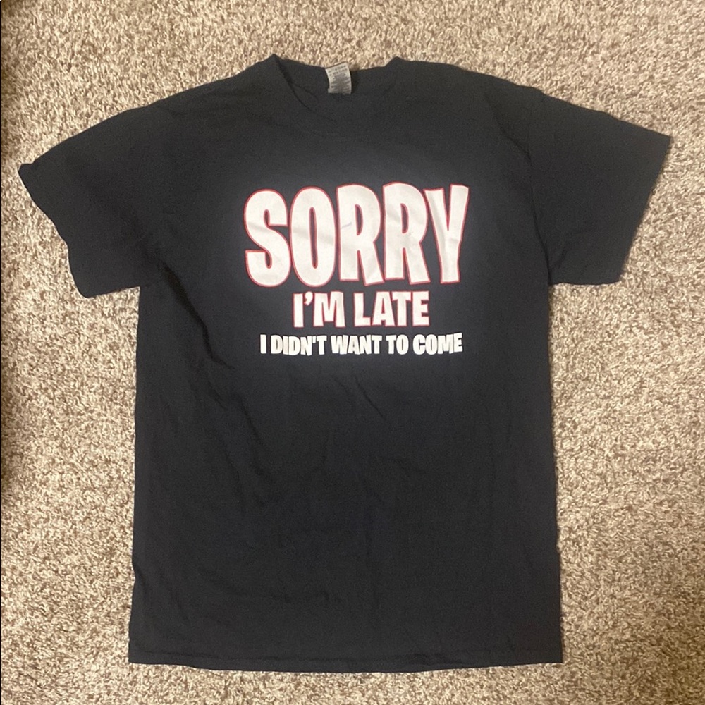 Funny Black Graphic T-Shirt